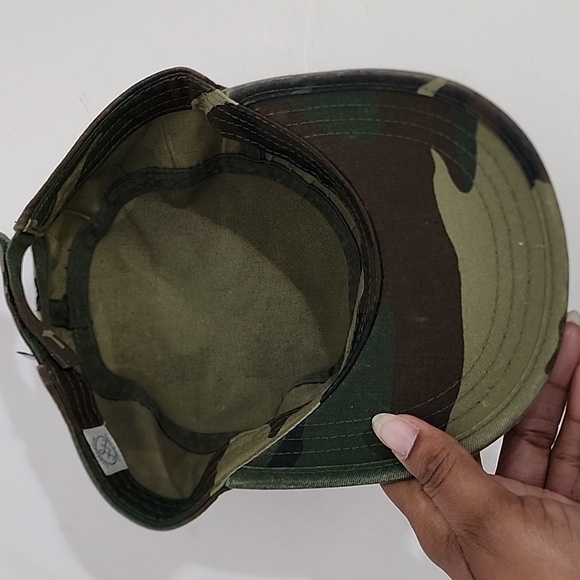 Alternative "Valor" Camouflage TV Series Crew Hat Cadet Castro Adjustable Cap - Picture 7 of 8